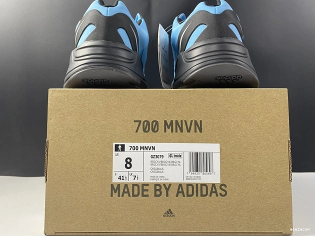 Yeezy 'Bright Cyan' ADIDAS 700 GZ3079 MNVN Boost 0724